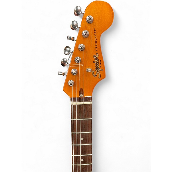 Used Squier Classic Vibe 1960S Stratocaster Candy Apple Red Solid Body Electric Guitar