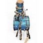 Used PDP by DW 5 Piece Center Stage Blue Metallic Sparkle Drum Kit