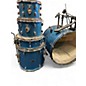 Used PDP by DW 5 Piece Center Stage Blue Metallic Sparkle Drum Kit
