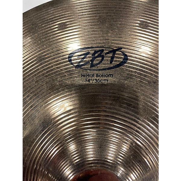 Used Zildjian 14in ZBT Hi Hat Pair Cymbal