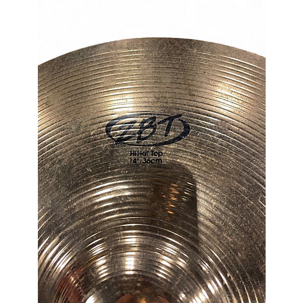 Used Zildjian 14in ZBT Hi Hat Pair Cymbal