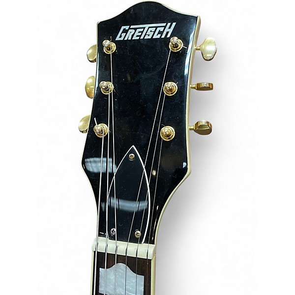 Used Gretsch Guitars G5422TG ELECTROMATIC WHITE AND GOLD Hollow Body Electric Guitar