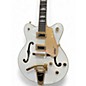 Used Gretsch Guitars G5422TG ELECTROMATIC WHITE AND GOLD Hollow Body Electric Guitar