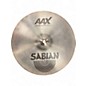 Used SABIAN 14in AAX Studio Crash  Cymbal