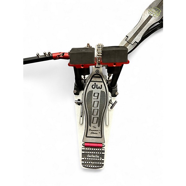 Used DW 9000 Series Double Double Bass Drum Pedal