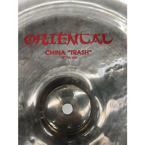 Used Zildjian 14in Oriental China Trash Cymbal