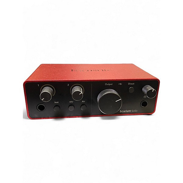 Used Focusrite Scarlett Solo Gen 3 Audio Interface