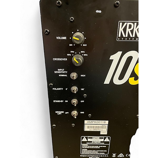 Used 2020s KRK 10S Subwoofer