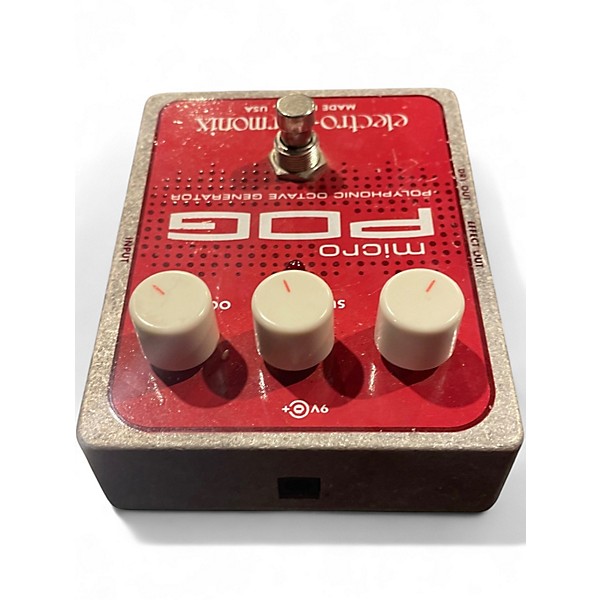 Used Electro-Harmonix Micro Pog Polyphonic Octave Generator Effect Pedal