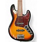 Used 2006 Fender Deluxe Active Jazz Bass V 5 String Sunburst Electric Bass Guitar