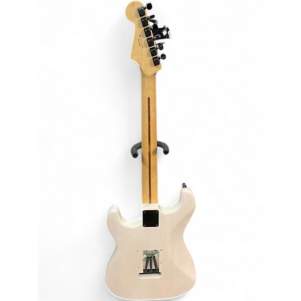 Used 2020s Fender Stratocaster Translucent Shell Pink Solid Body Electric Guitar