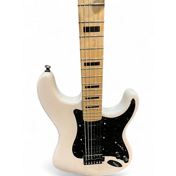 Used 2020s Fender Stratocaster Translucent Shell Pink Solid Body Electric Guitar