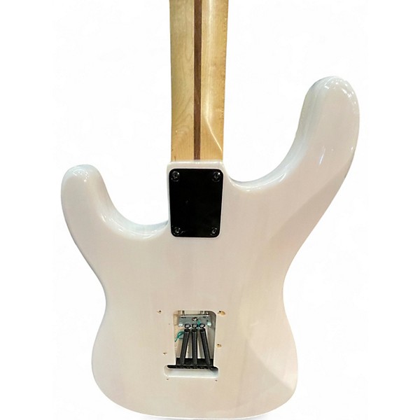 Used 2020s Fender Stratocaster Translucent Shell Pink Solid Body Electric Guitar