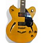 Used Gretsch Limited-Edition Center Block Cat-Eye With V-Stoptail and Gol Village Amber Hollow Body Electric Guitar