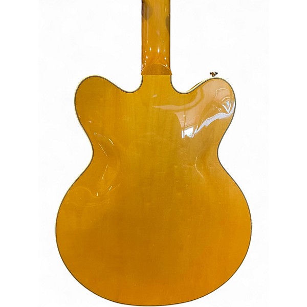 Used Gretsch Limited-Edition Center Block Cat-Eye With V-Stoptail and Gol Village Amber Hollow Body Electric Guitar