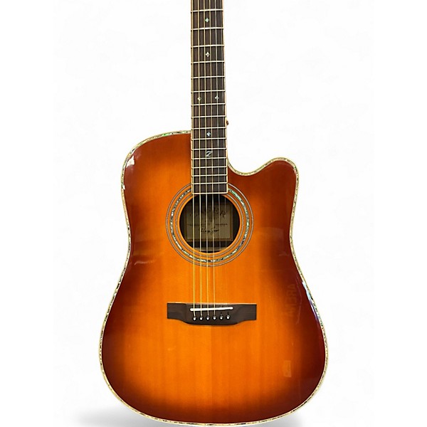 Used Zager 900CE SUNBURST Acoustic Guitar