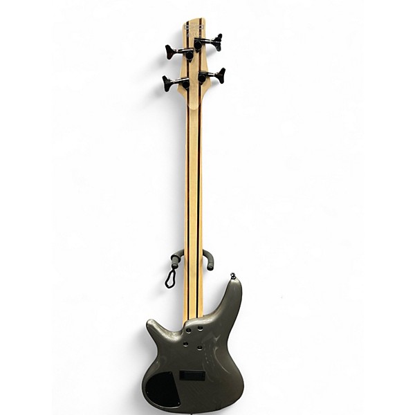 Used Ibanez SR300 Silver Electric Bass Guitar