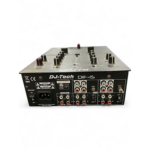 Used DJ TECH DIF-1S DJ Mixer