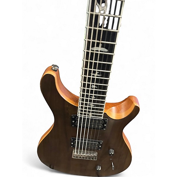 Used PRS SE Mark Holcomb SVN Natural Walnut Stain Solid Body Electric Guitar