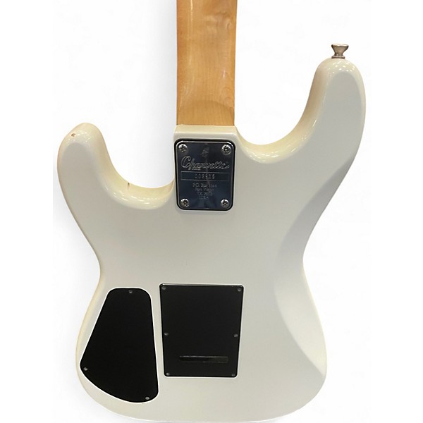 Used Charvette By Charvel Charvette Superstrat Alpine White Solid Body Electric Guitar