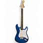 Used Squier Standard Stratocaster Blue Solid Body Electric Guitar thumbnail