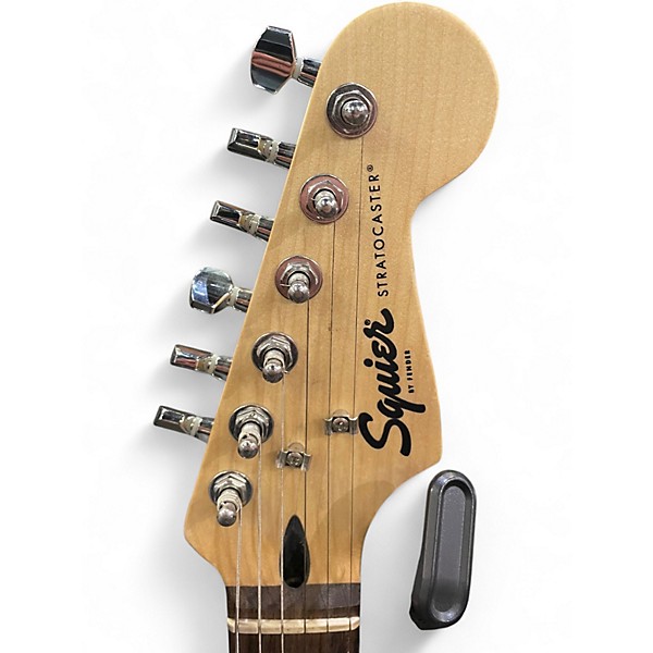 Used Squier Standard Stratocaster Blue Solid Body Electric Guitar