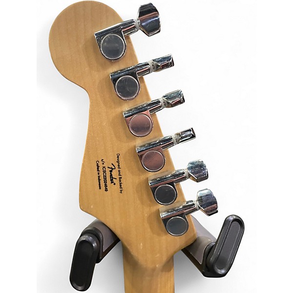 Used Squier Standard Stratocaster Blue Solid Body Electric Guitar