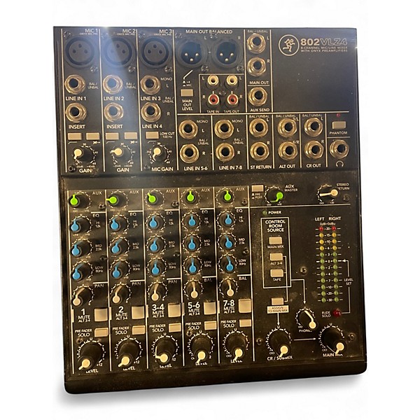 Used Mackie 802 VLZ4 Unpowered Mixer