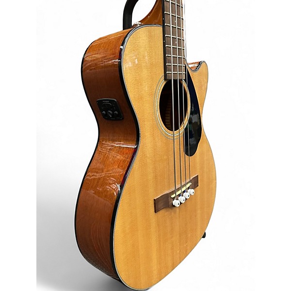 Used Fender CB-60SCE Natural Acoustic Bass Guitar