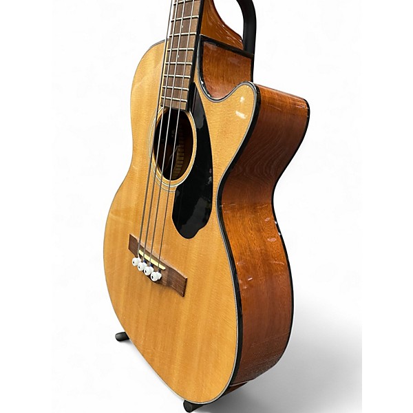 Used Fender CB-60SCE Natural Acoustic Bass Guitar
