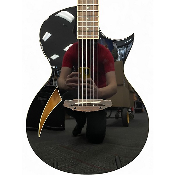 Used ESP LTD TL6 Black Acoustic Electric Guitar