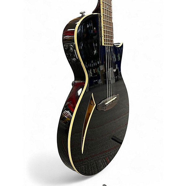 Used ESP LTD TL6 Black Acoustic Electric Guitar