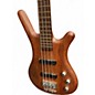 Used Warwick Pro Series Standard Corvette 4 String Natural Electric Bass Guitar