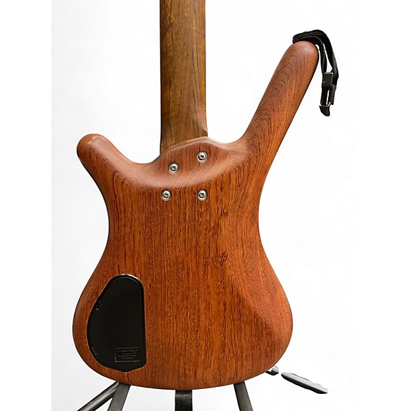 Used Warwick Pro Series Standard Corvette 4 String Natural Electric Bass Guitar