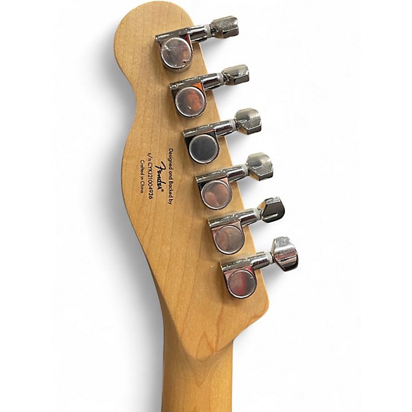 Used Squier Affinity Deluxe Telecaster Black Solid Body Electric Guitar