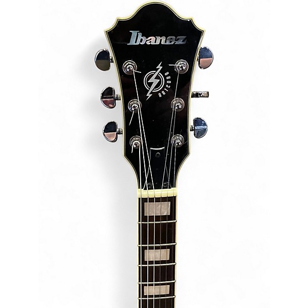 Used Ibanez AFS75T Artcore Bigsby BLUE Hollow Body Electric Guitar