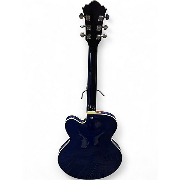 Used Ibanez AFS75T Artcore Bigsby BLUE Hollow Body Electric Guitar