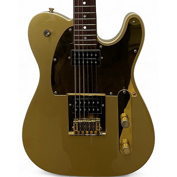 Used Squier John 5 Signature Telecaster Gold Solid Body Electric Guitar