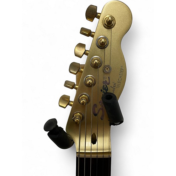 Used Squier John 5 Signature Telecaster Gold Solid Body Electric Guitar