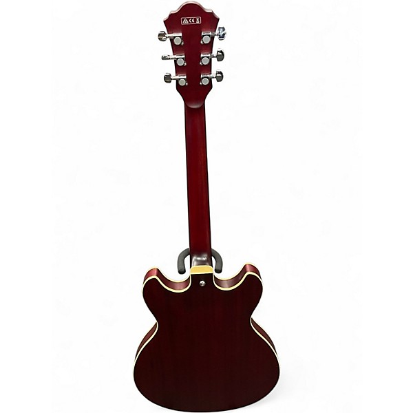 Used Ibanez AS53 Maroon Hollow Body Electric Guitar