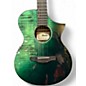 Used Ibanez AEWC32FM-GSF Emerald Green Acoustic Electric Guitar