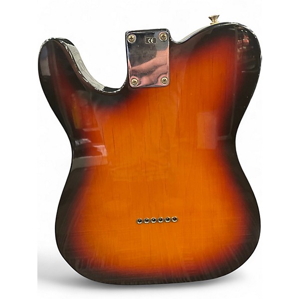 Used 2002 Fender Deluxe Series Nashville Telecaster Brown Sunburst Solid Body Electric Guitar