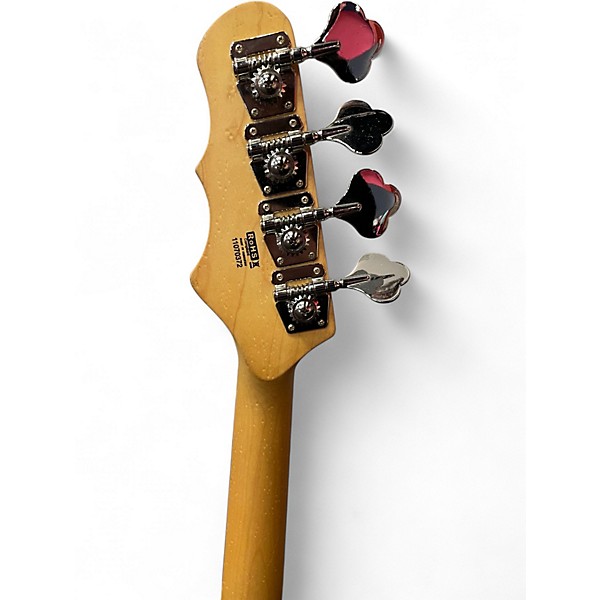 Used Dean Hillsboro Junior 3/4 Size Red Electric Bass Guitar