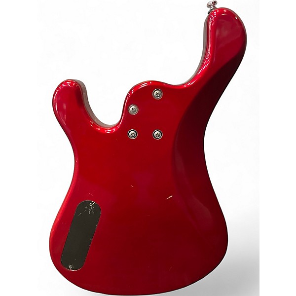 Used Dean Hillsboro Junior 3/4 Size Red Electric Bass Guitar