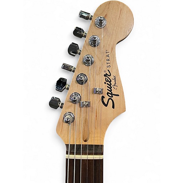 Used Squier Standard Stratocaster 3 Tone Sunburst Solid Body Electric Guitar
