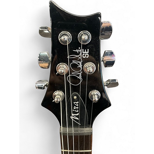 Used PRS Mira SE Black Solid Body Electric Guitar