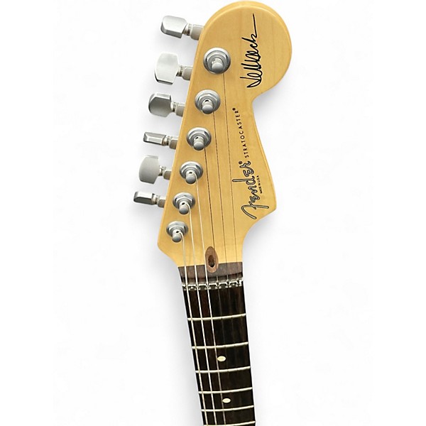 Used Fender Artist Series Jeff Beck Stratocaster Seafoam Green Solid Body Electric Guitar
