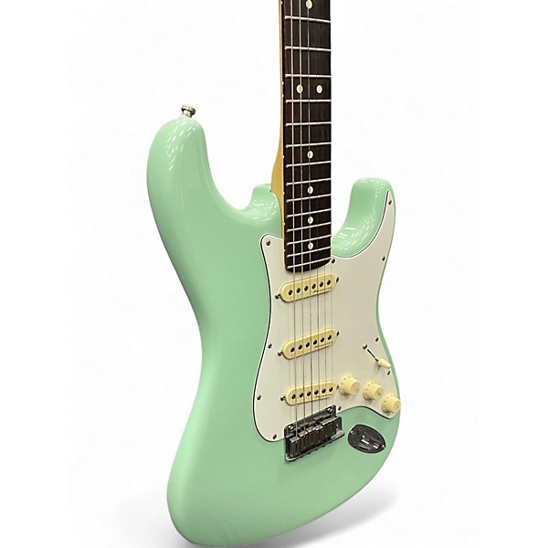 Used Fender Artist Series Jeff Beck Stratocaster Seafoam Green Solid Body Electric Guitar