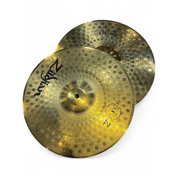 Used Zildjian 13in Planet Z Hi Hat Pair Cymbal
