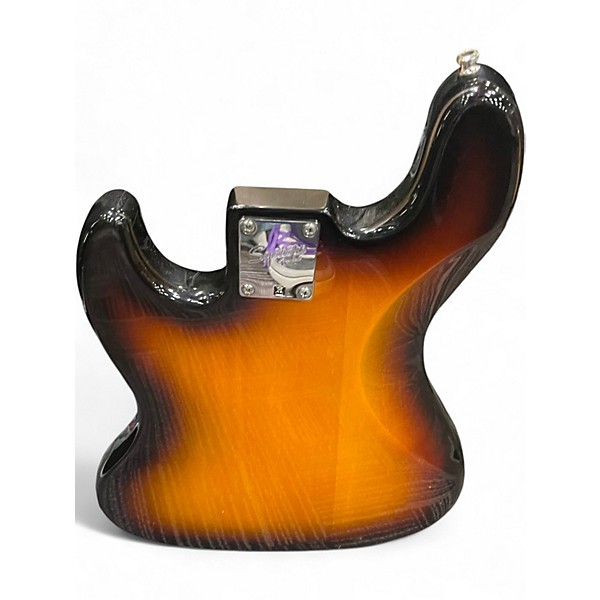 Used Squier Affinity Jazz Bass tobaco burst Electric Bass Guitar